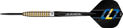 Mission Oskar Lukasiak Darts - Steel Tip - 95% Tungsten - Black & Gold Pvd