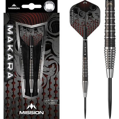 Mission Makara Darts - Steel Tip - M2 - Graphite Pvd Black