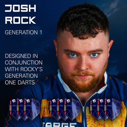 Josh Rock G1 Pro Ultra Dart Flight X 3 Sets By Target No 6