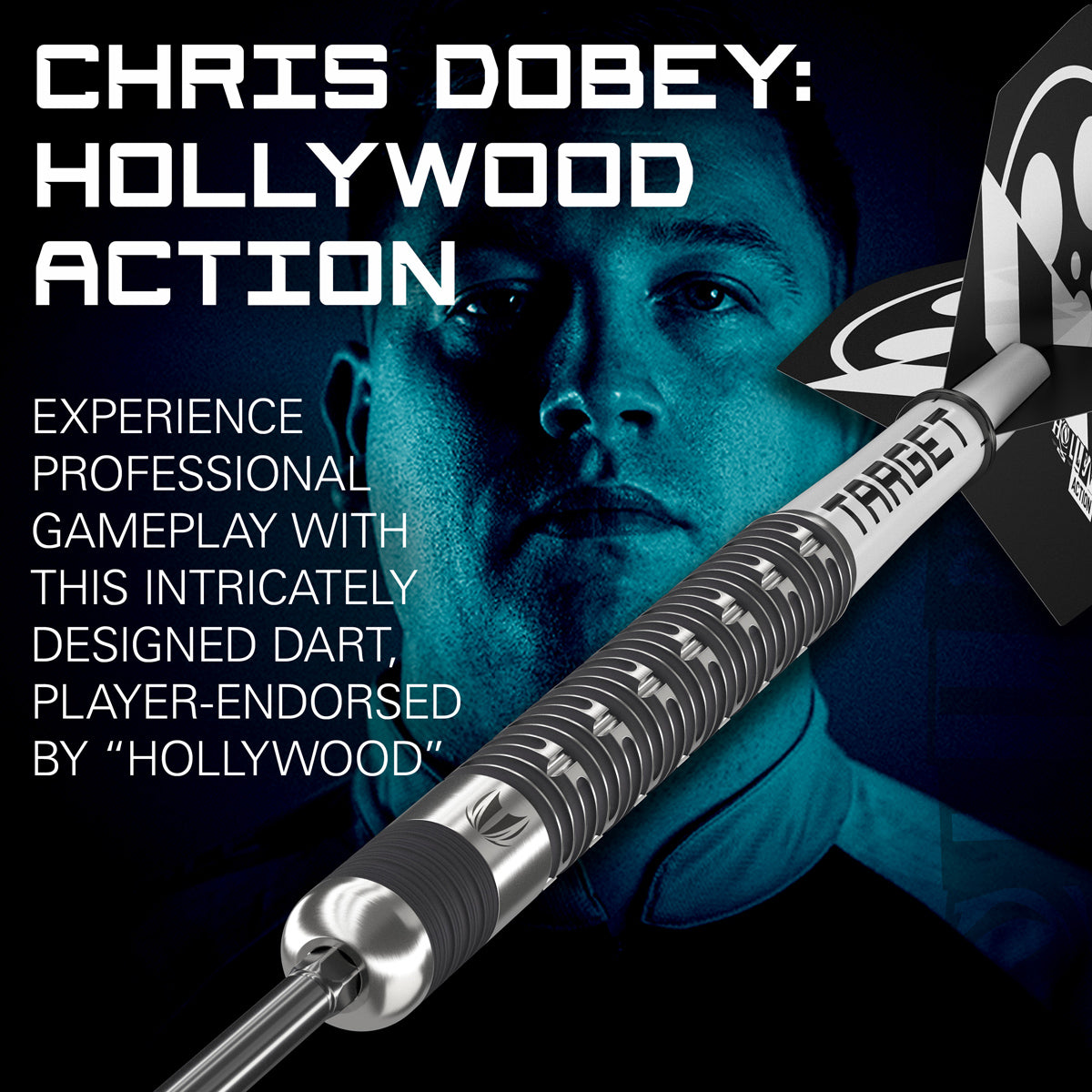 Hollywood Action 90% Tungsten Sp Steel Tip Darts By Target