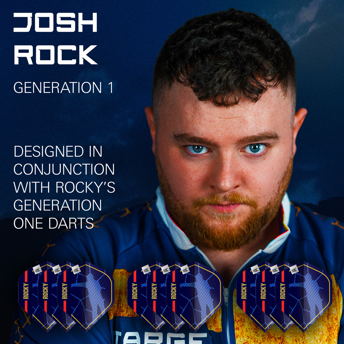 Josh Rock G1 Pro Ultra Dart Flight X 3 Sets By Target No 2