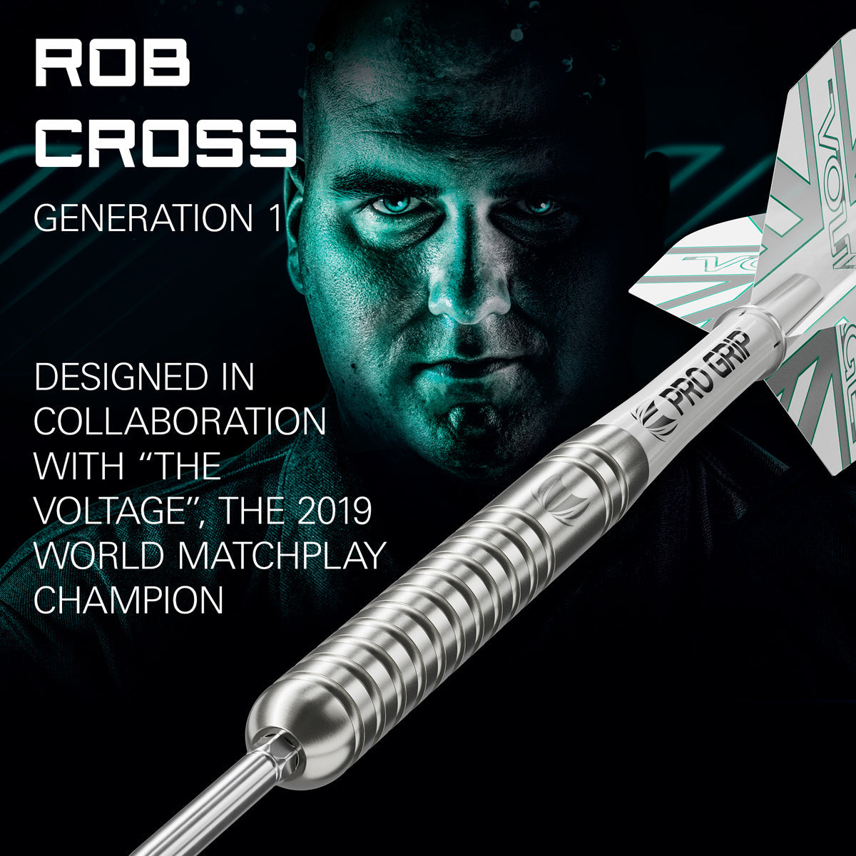 Rob Cross G1 90% Tungsten Sp Steel Tip Darts By Target