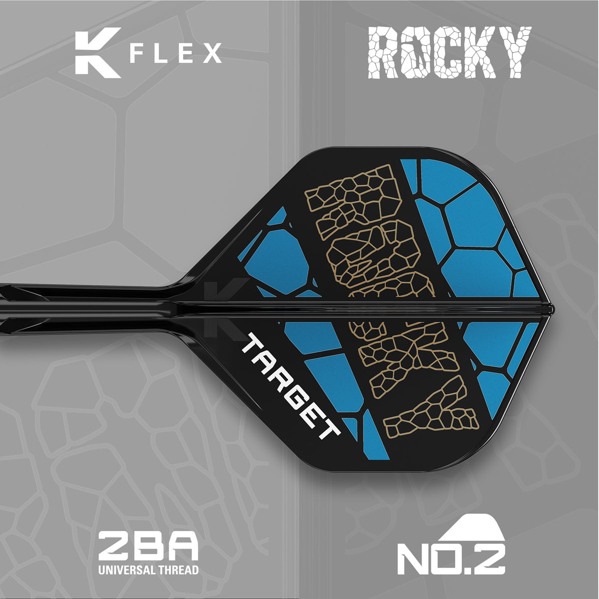 Josh Rock K-Flex One Piece Dart Flights By Target
