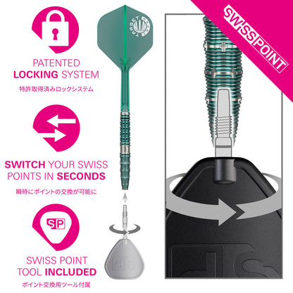 Target Japan The Miracle G7 95% Tungsten Steel Tip Darts 23 Gram
