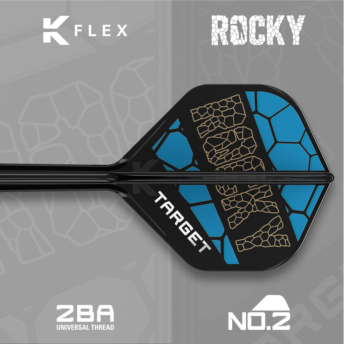 Josh Rock K-Flex One Piece Dart Flights By Target