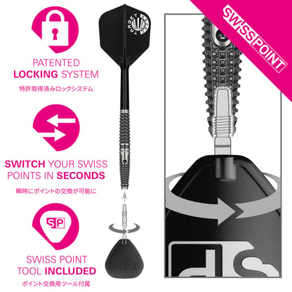 Target Japan Paul Lim The Legend Gen 9 90% Tungsten Sp Steel Tip Darts