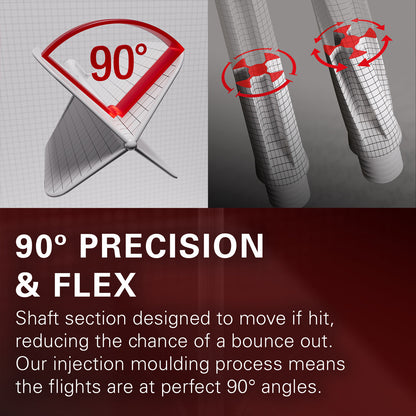 Josh Rock K-Flex One Piece Dart Flights By Target