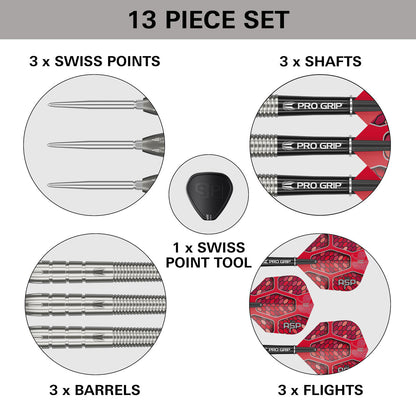 Nathan Aspinall G1 90% Tungsten Sp Steel Tip Darts By Target