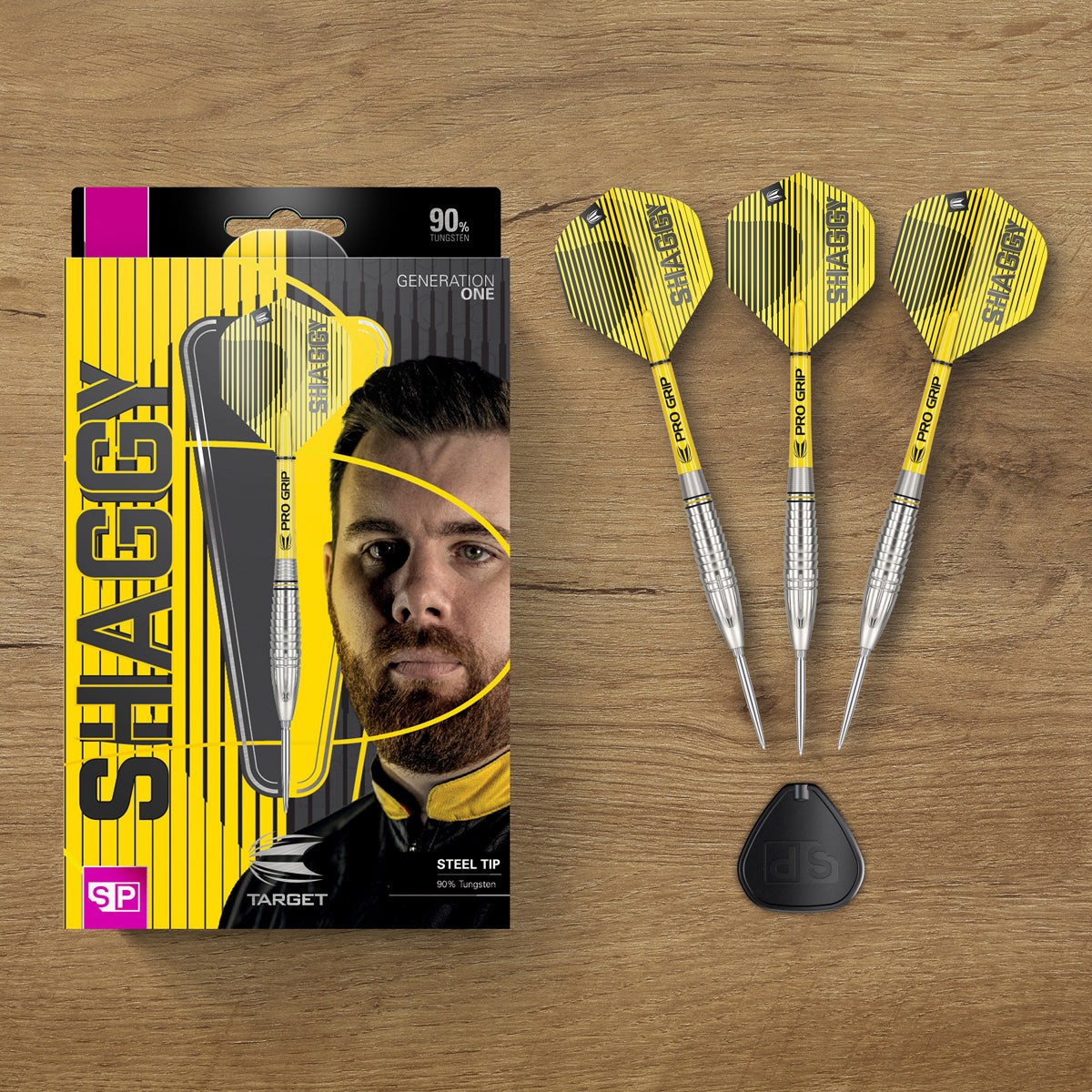 Scott Williams G1 90% Tungsten Swiss Steel Tip Darts By Target