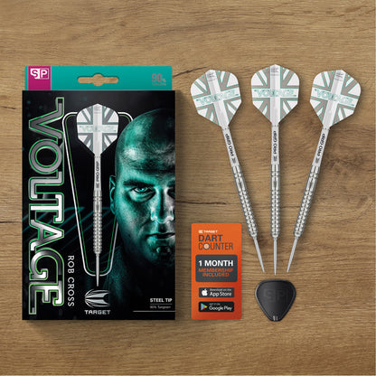 Rob Cross G1 90% Tungsten Sp Steel Tip Darts By Target