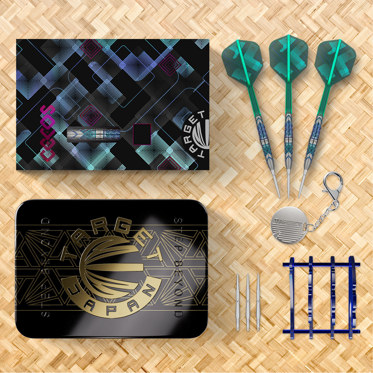 Target Japan Kaze Series Ceros 01 90% Tungsten Sp Steel Tip Darts