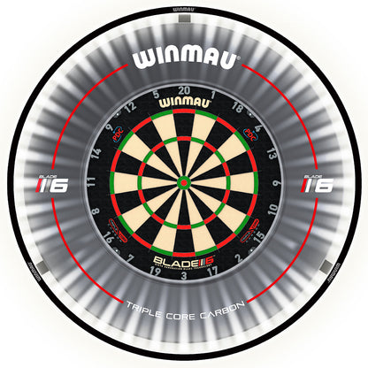 Winmau Plasma Dartboard Light Black