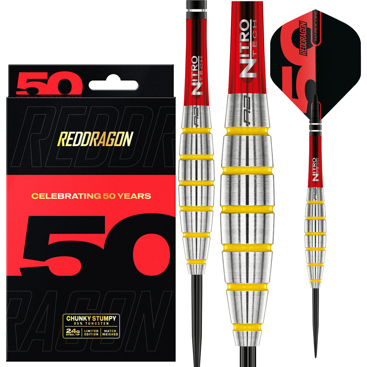 Chunky Stumpy 3 24G Darts 50 Years