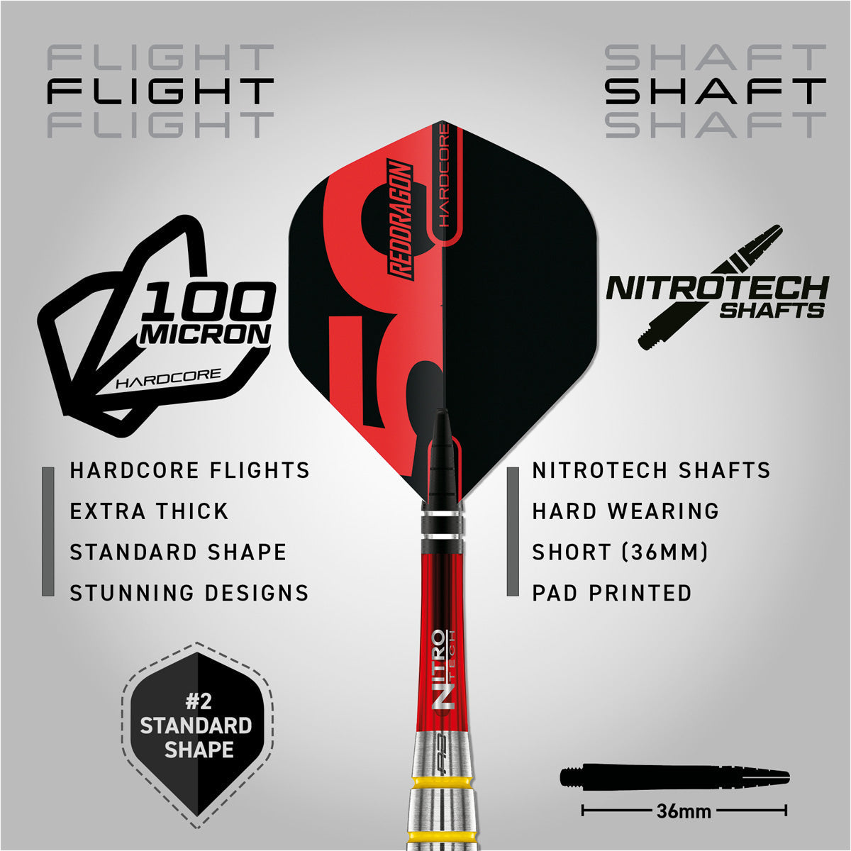 Chunky Stumpy 3 24G Darts 50 Years