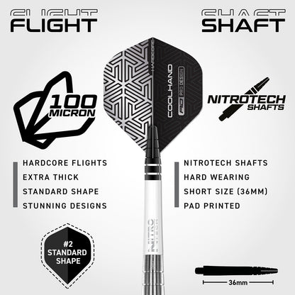 Red Dragon Luke Humphries Tx1 90% Tungsten Steel Tip Darts