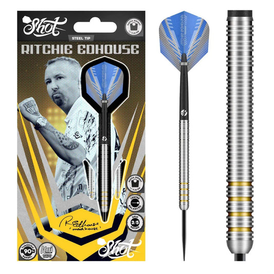 Shot Ritchie Edhouse 90% Tungsten Steel Tip Darts