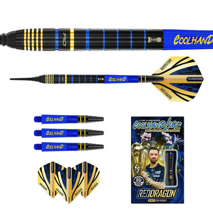 Red Dragon Luke Humphries Tx4 Avenger 90% Tungsten Steel Tip Darts