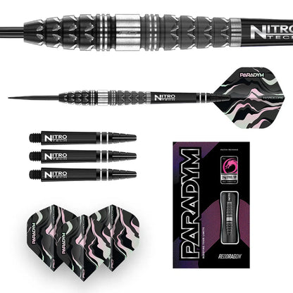 Paradym Torpedo 90% Tungsten Steel Tip Darts By Red Dragon