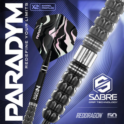 Paradym Torpedo 90% Tungsten Steel Tip Darts By Red Dragon