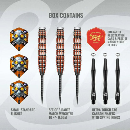 Shot Badlands Rustin 90% Tungsten Steel Tip Darts