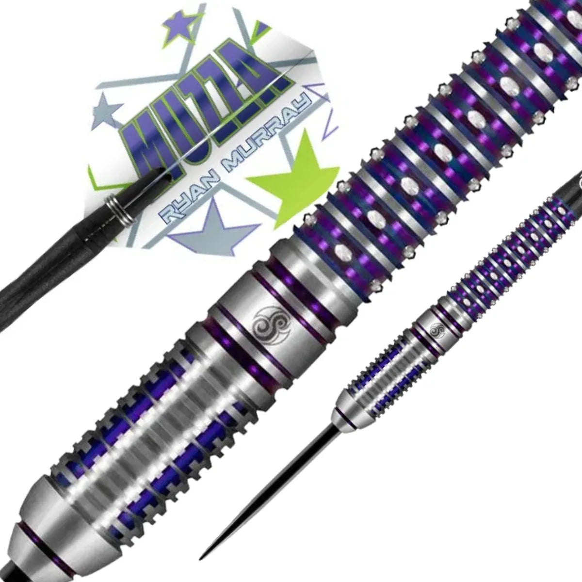 Shot Pro Series Ryan Murray 90% Tungsten Steel Tip Darts By Shot