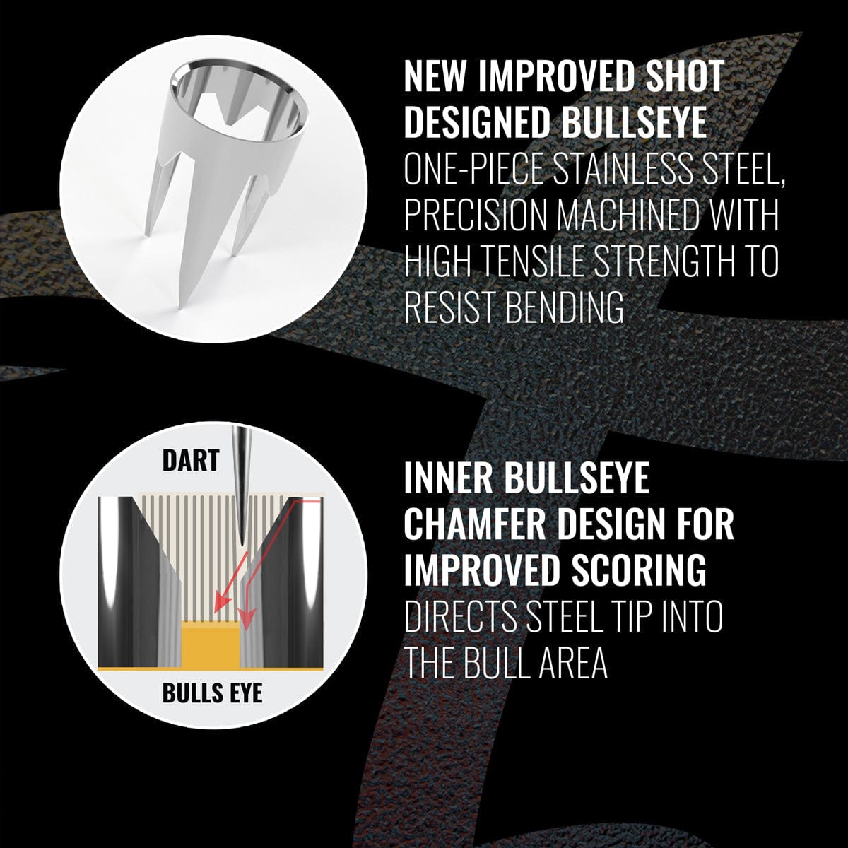Shot Bandit Dartboard Professional - 4Th Generation