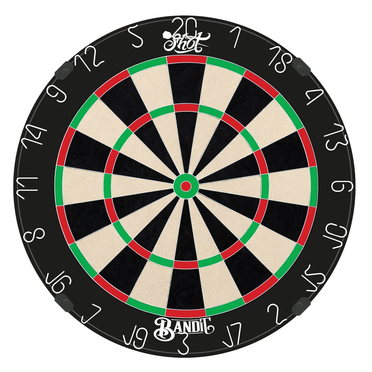 Shot Bandit Dartboard Professional - 4Th Generation