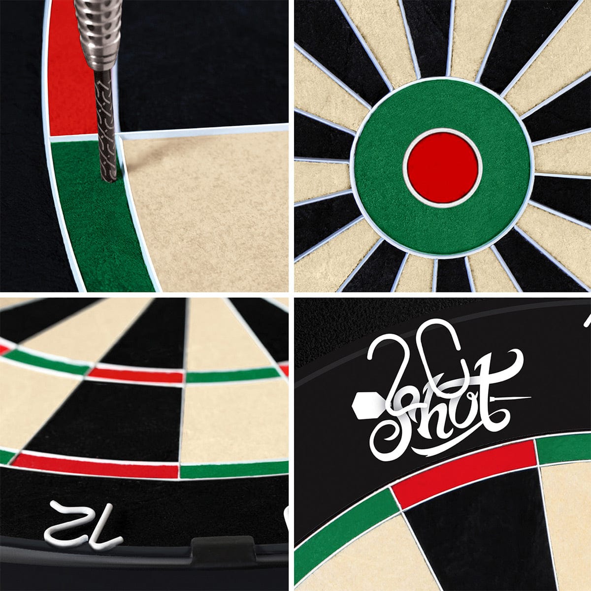 Shot Bandit Dartboard Professional - 4Th Generation