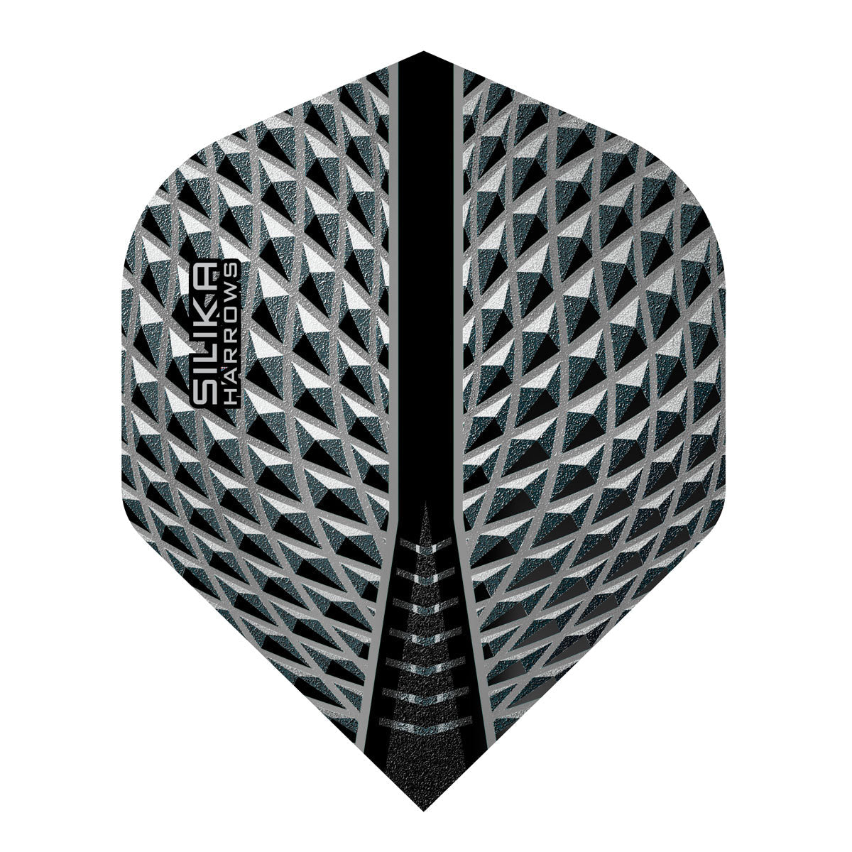 Silika No2 Standard Smokey Dart Flights By Harrows