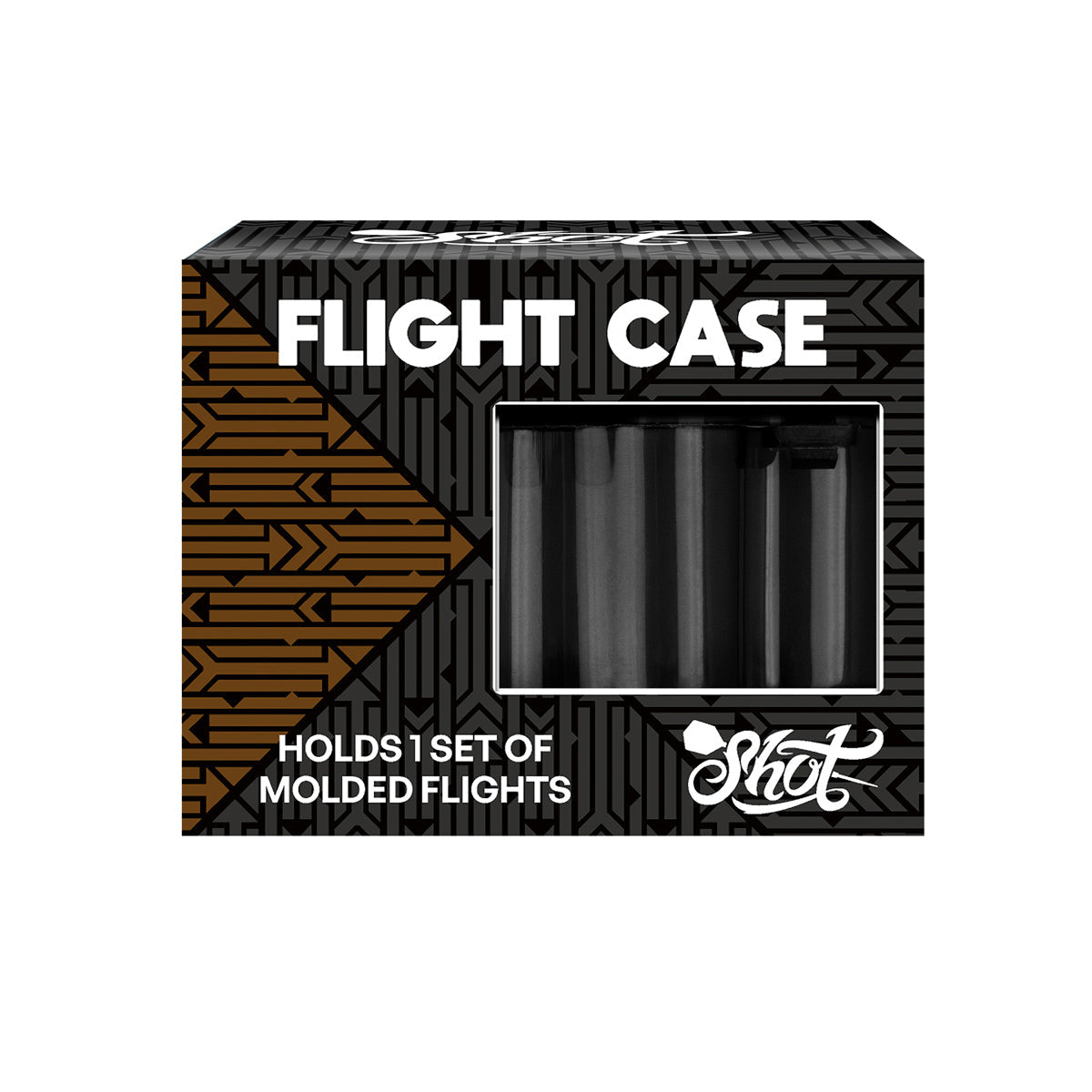 Shot Flight Case Clear