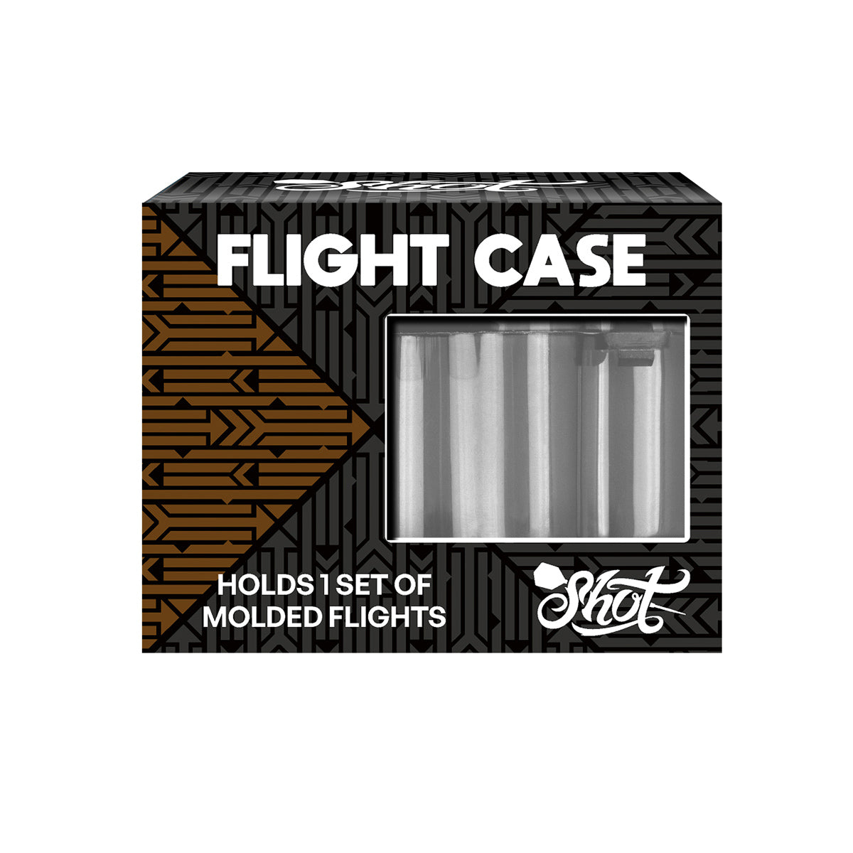 Shot Flight Case Clear