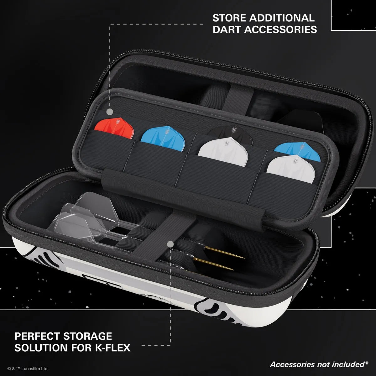 Star Wars Target Storm Trooper Boa Darts Case