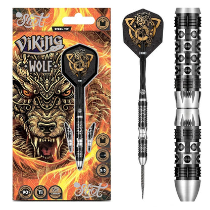 Viking Wolf 90% Tungsten Steel Tip Darts By Shot