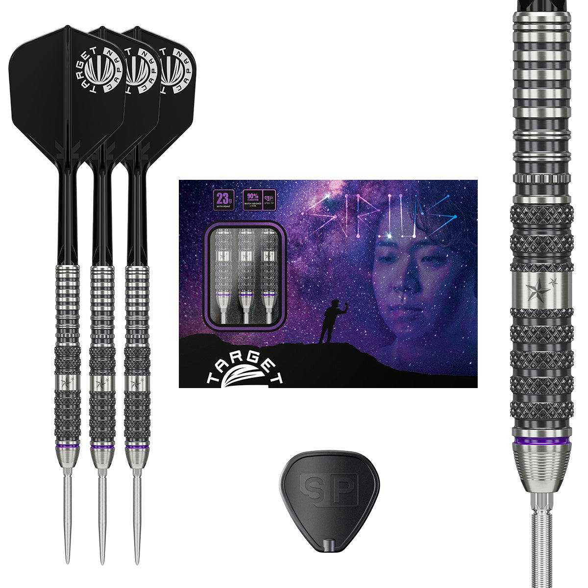 Prime Series Sirius G3 90% Tungsten Sp Steel Tip Darts By Target Japan