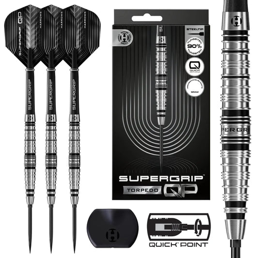 Harrows Supergrip Torpedo 90% Tungsten QP