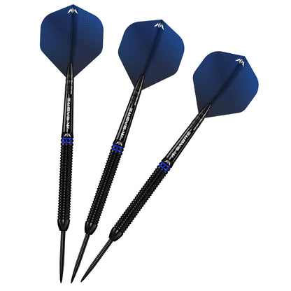 Mission Tavis Dudeney Darts - Steel Tip - 90% Tungsten - Black Pvd