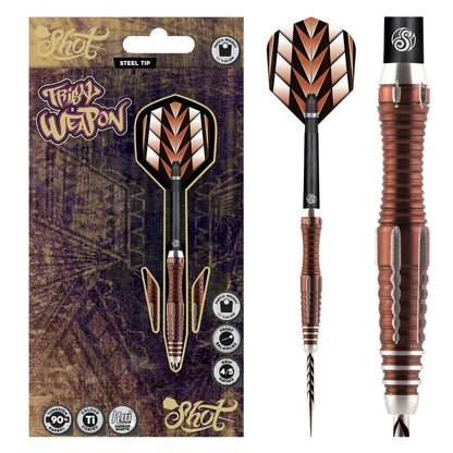 Tribal Weapon Java 90% Tungsten Steel Tip Darts By Shot