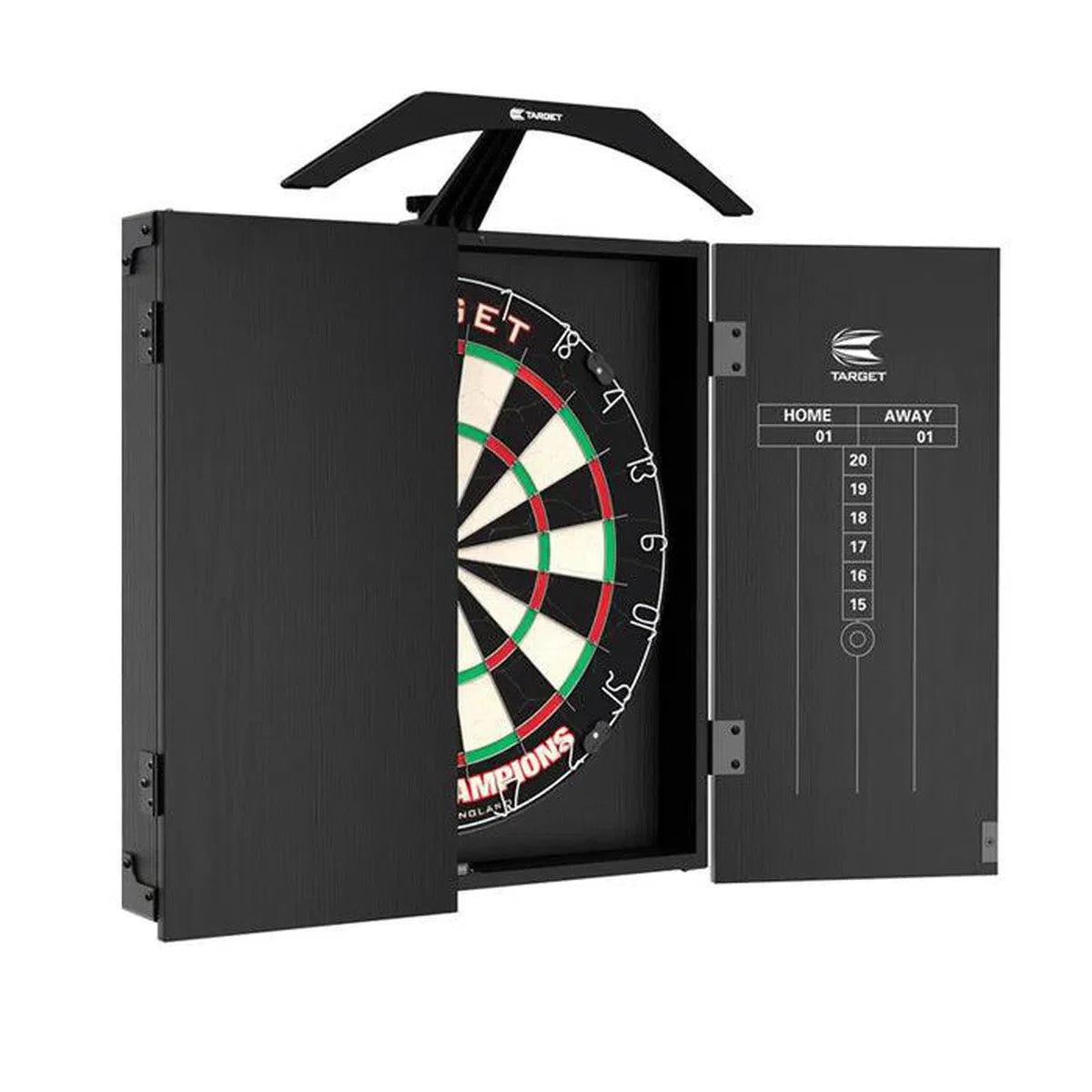Target Arc Cabinet - Complete Darts Centre With Lighting