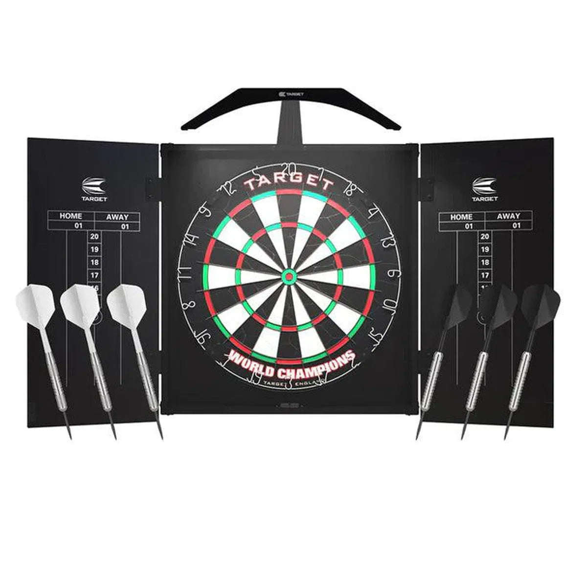 Target Arc Cabinet - Complete Darts Centre With Lighting