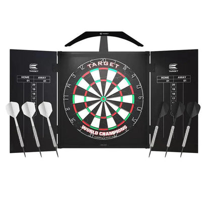 Target Arc Cabinet - Complete Darts Centre With Lighting