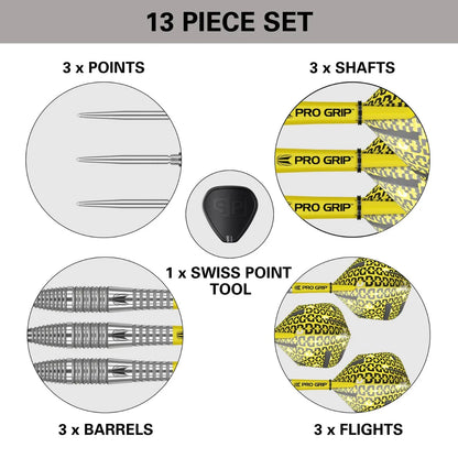 Bolide 05 Swiss Point 90% Tungsten Steel Tip Darts By Target