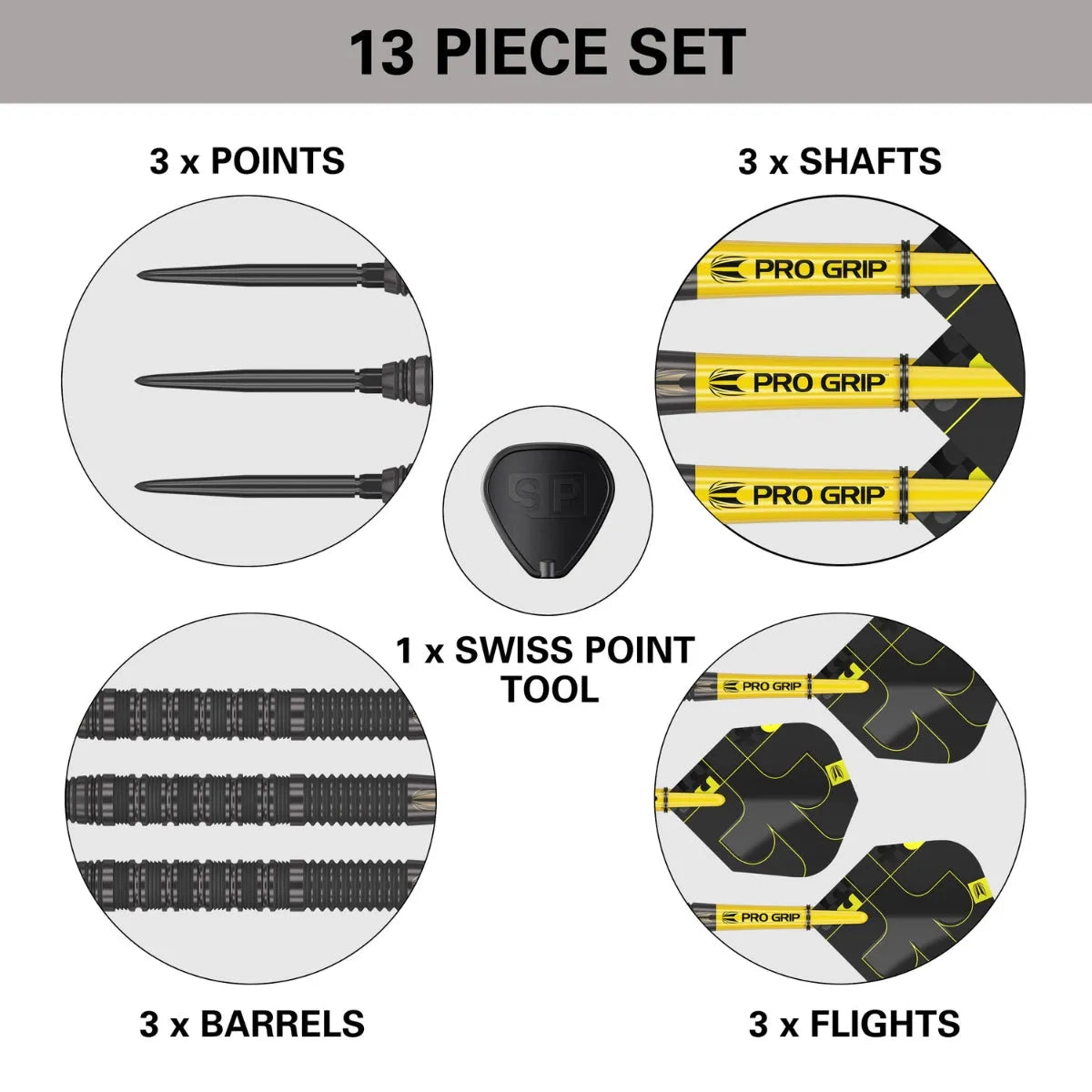 Target Darts Bolide Void 01 90% Tungsten Steel Tip Darts - image 7