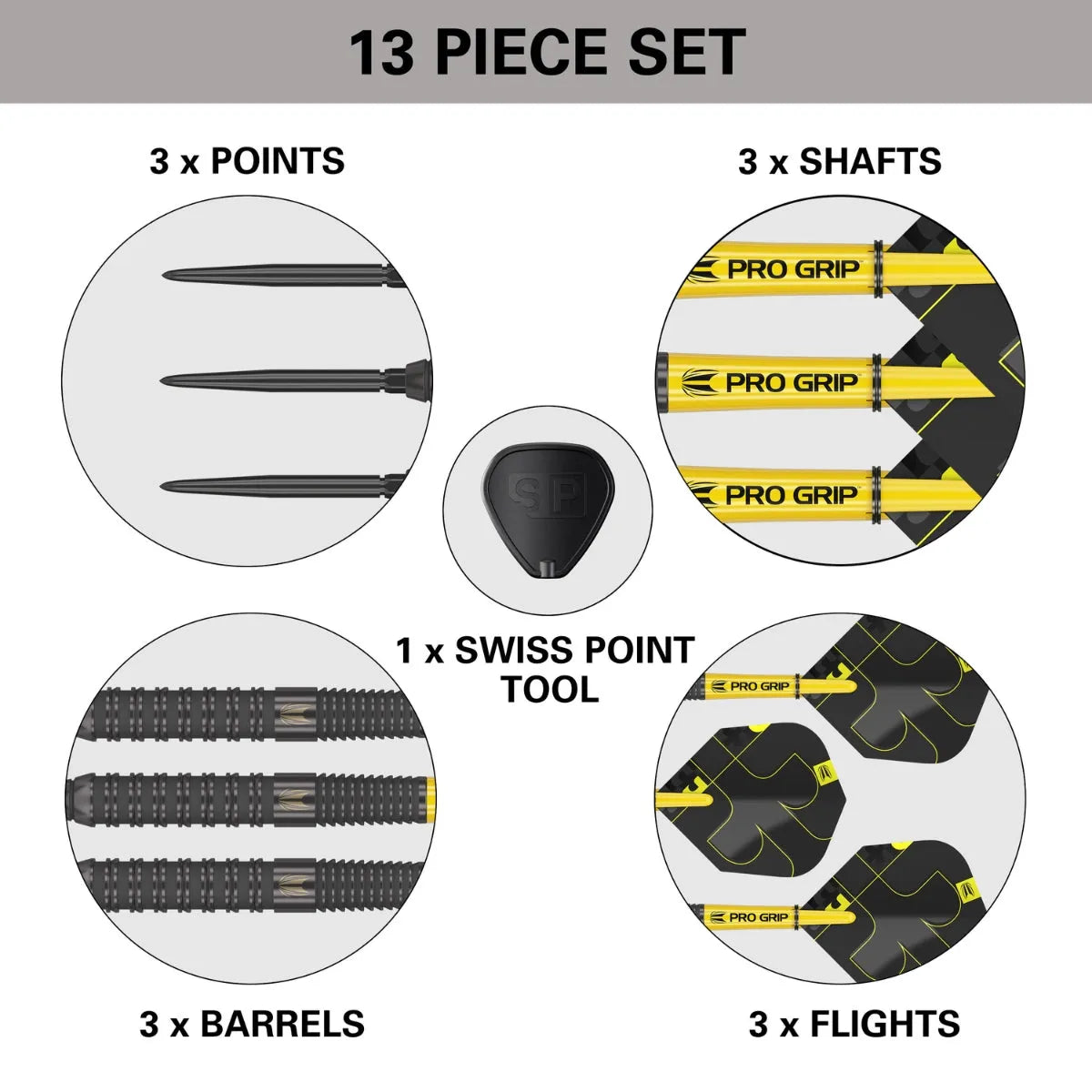 Target Darts Bolide Void 02 90% Tungsten Steel Tip Darts - image 7