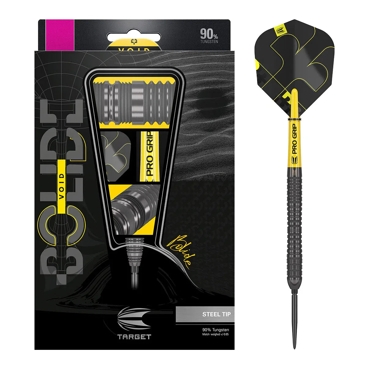 Target Darts Bolide Void 04 90% Tungsten Steel Tip Darts - image 1