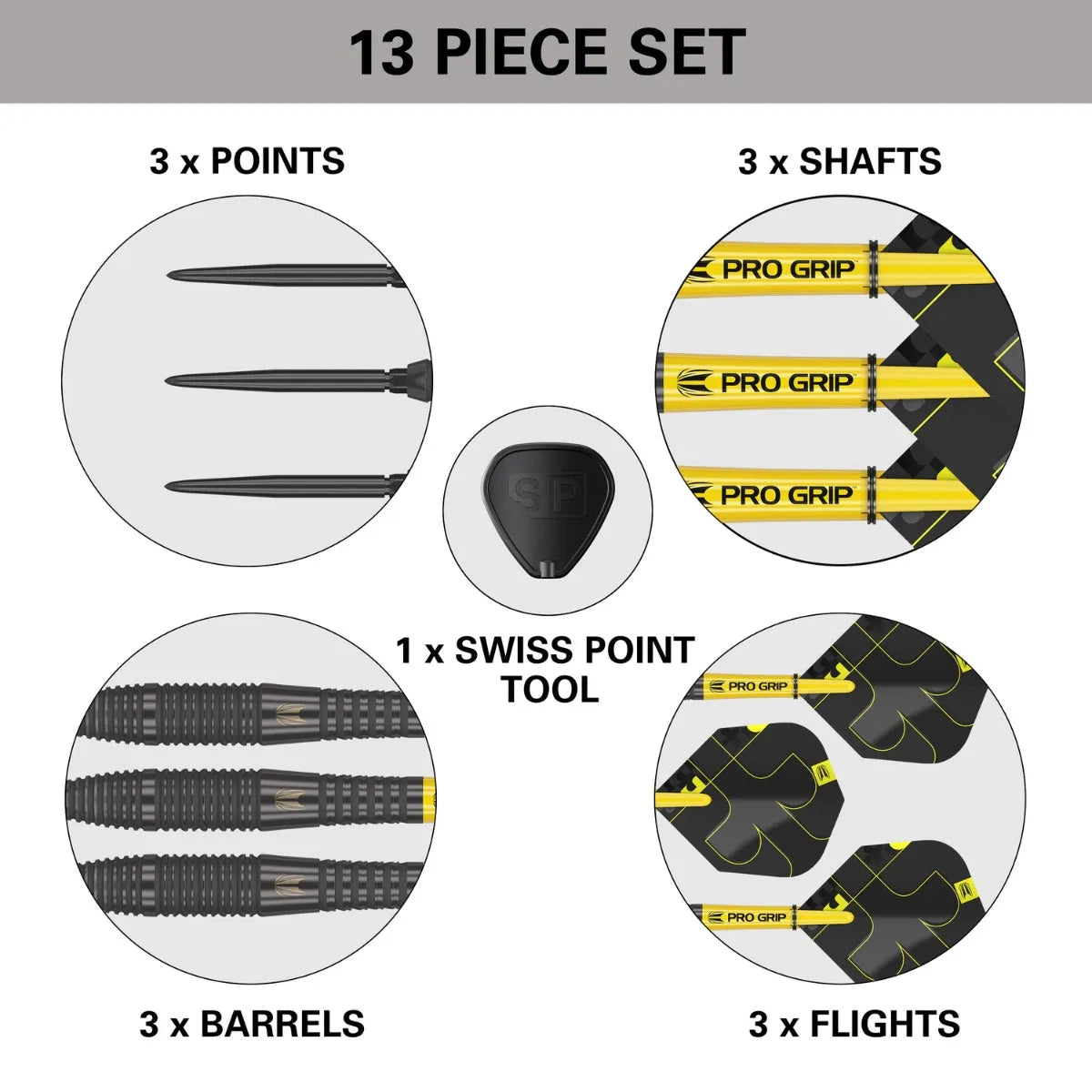 Target Darts Bolide Void 05 90% Tungsten Steel Tip Darts - image 7