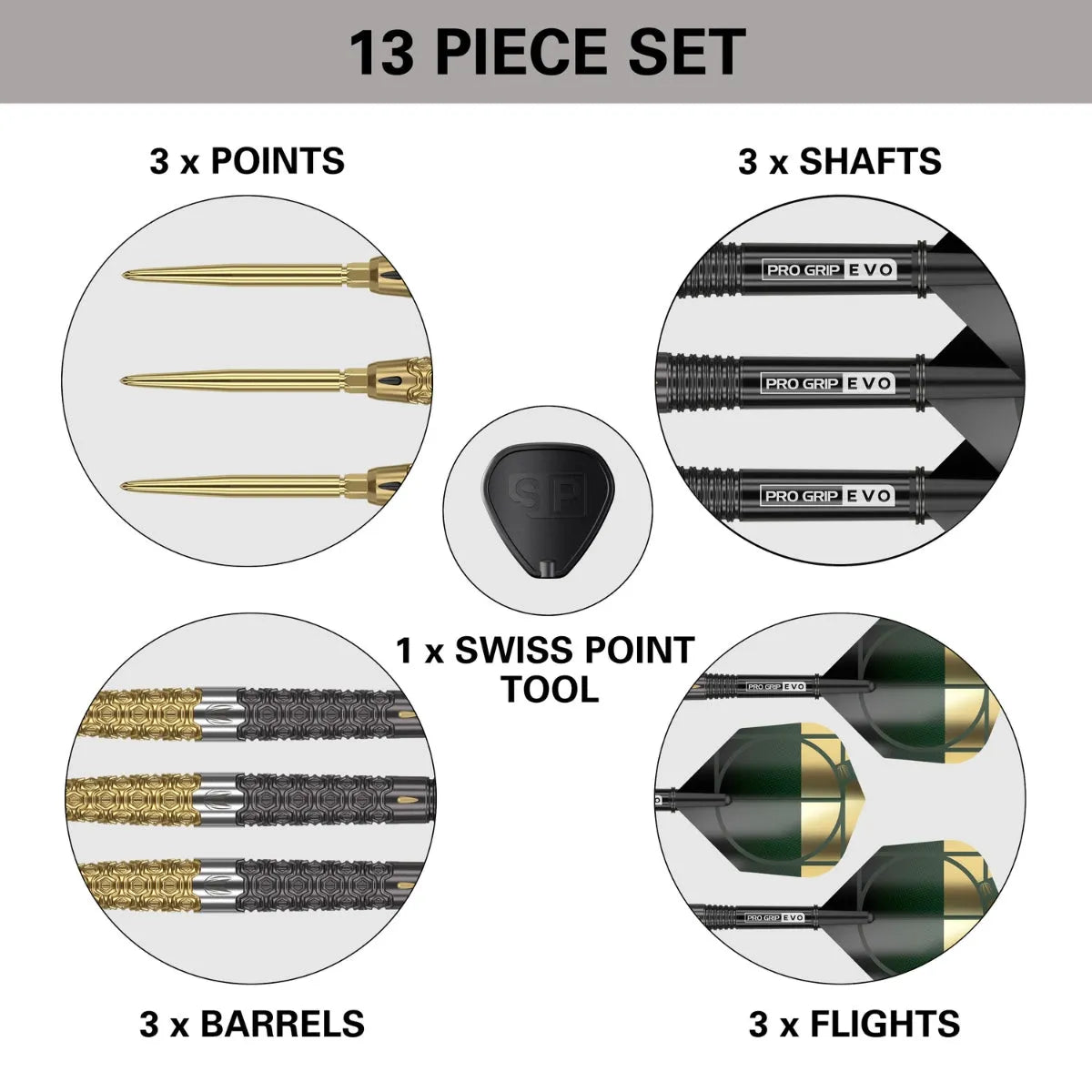 Cult Envy 01 90% Tungsten Sp Steel Tip Darts By Target