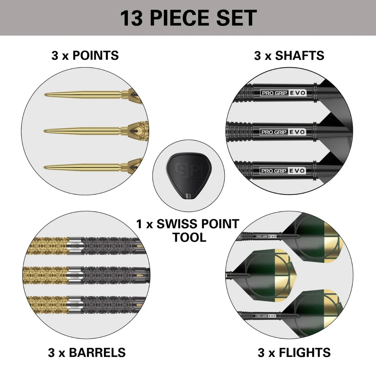 Cult Envy 03 90% Tungsten Sp Steel Tip Darts By Target
