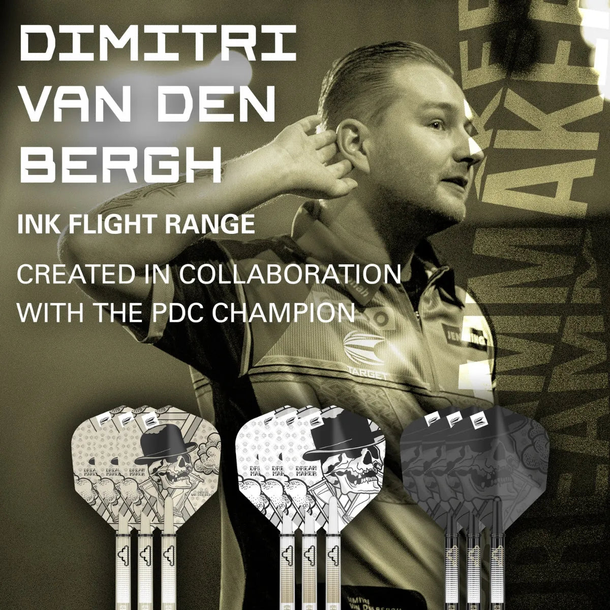 Dimitri Van Den Bergh Ink Flight & Shaft Kit By Target