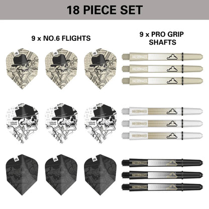 Dimitri Van Den Bergh Ink Flight & Shaft Kit By Target