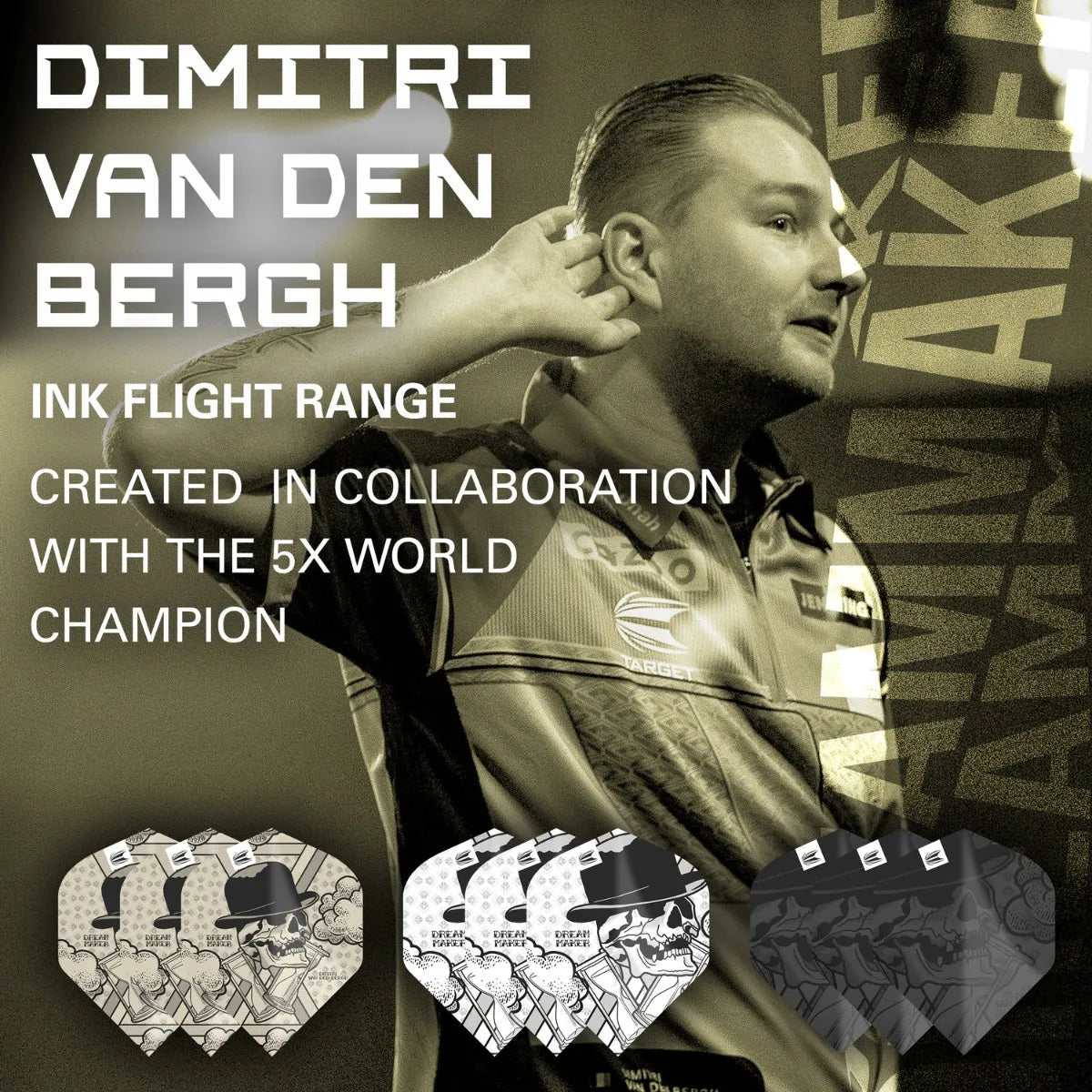 3 X Sets Dimitri Van Den Bergh Ink Bundle No2 Flights By Target No6